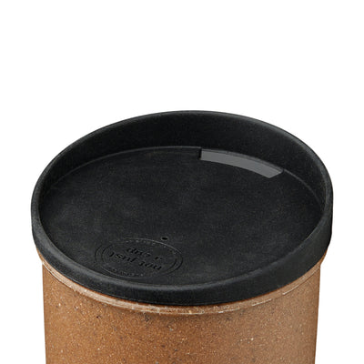 Wood Re-LIFE Cup Black lid