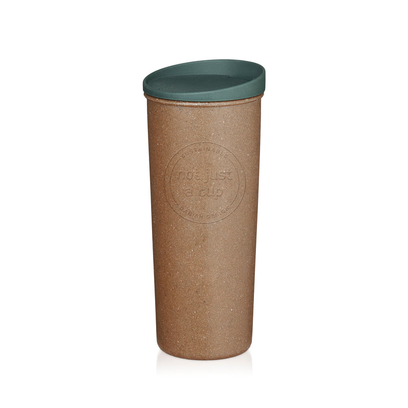 Wood Re-LIFE Cup Green lid