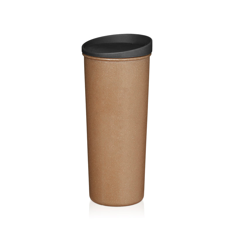 Personalised Wood LIFE Cup Black lid